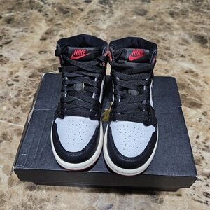 Jordan Kids Sneakers Black and Red